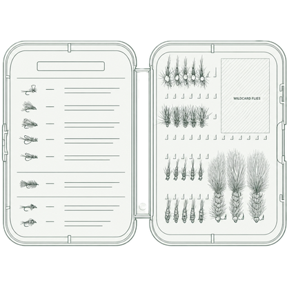 The Everyday Trout Fly Box | Hatch Theory